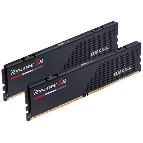 G.SKILL Memorie RAM G.SKILL Ripjaws S5, Tip DDR5, Capacitate 64GB, KIT 2x32GB, 6000 MHz, CL32, K2/6000J3238G32GX2-RS5K