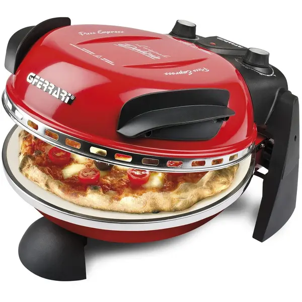 G3 Ferrari G3 Ferrari G10006 Evo Cuptor electric pentru pizza, 1.8l, 1200W, Rosu