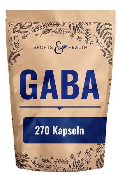 GABA, 500 mg, 270 capsule Sports & Health Solutions
