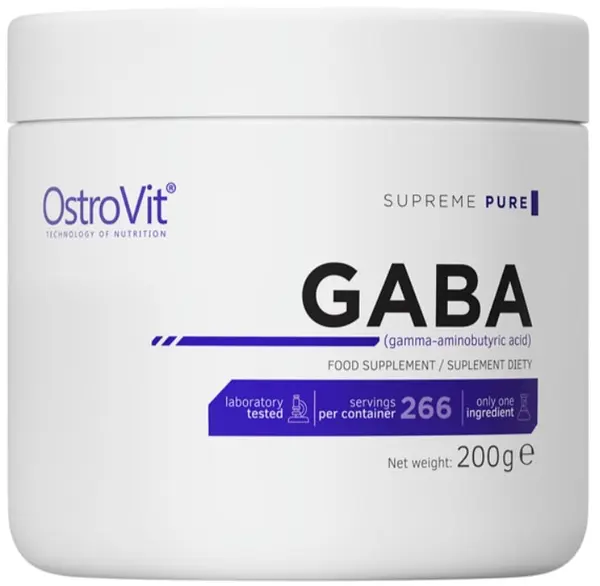 GABA Powder, fără gust, 200 g, OstroVit