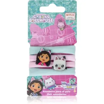 Gabby's Dollhouse Hair Accessories Elastic pentru păr 4 bucăți