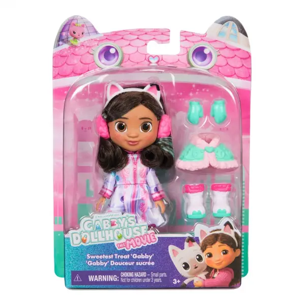 GABBYS DOLLHOUSE FILMUL PAPUSA TINUTA DE IARNA CU ACCESORII