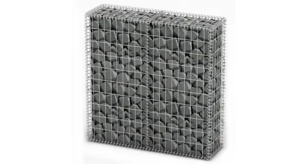 Gabion cu capace din sarma galvanizata 100 x 100 x 30 cm