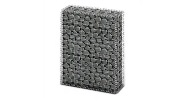 Gabion cu capace din sarma galvanizata 100 x 80 x 30 cm