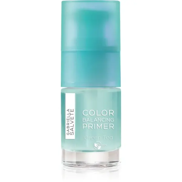 Gabriella Salvete Color Balancing Primer bază de machiaj împotriva înroșirii cu extracte de ceai verde 15 ml