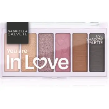 Gabriella Salvete Eyeshadow 6 Shades Palette paleta farduri de ochi