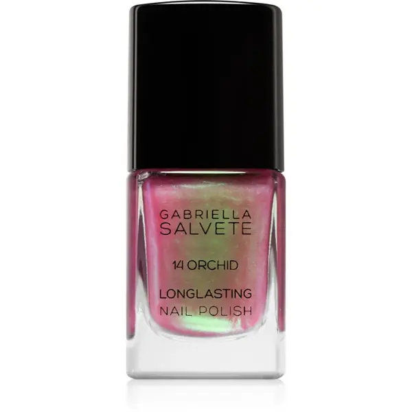 Gabriella Salvete Longlasting Enamel lac de unghii cu efect holografic culoare 14 Orchid 11 ml