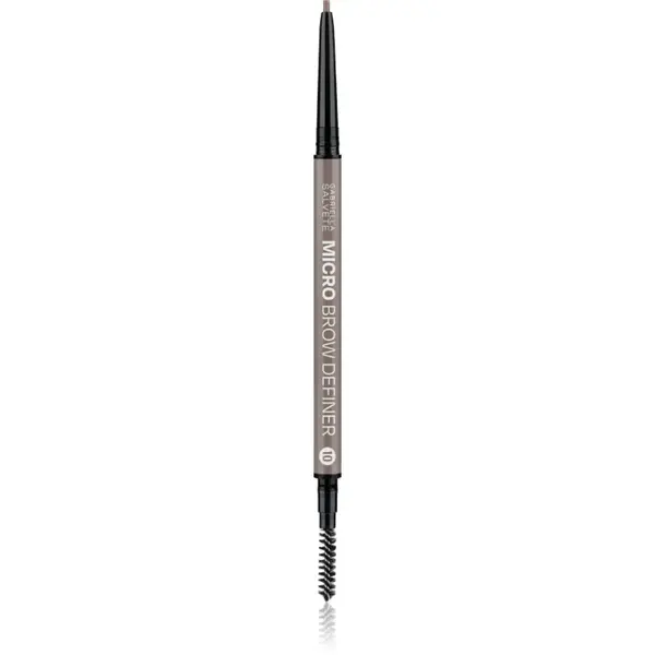 Gabriella Salvete Micro Brow Definer creion sprâncene precise cu pensula culoare 10 0.08 g