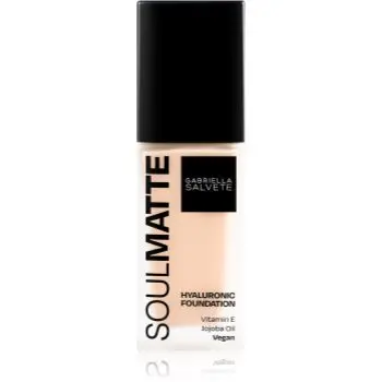 Gabriella Salvete SoulMatte Hyaluronic Foundation machiaj persistent cu efect matifiant