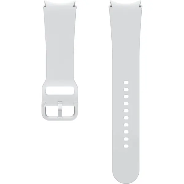 Galaxy Watch Sport Band pentru Samsung Galaxy Watch6, 20 mm, M/L, Silver