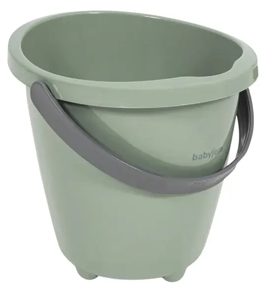 Găleată elegantă pentru bebeluși BabyJem - Soft Green, 13 l