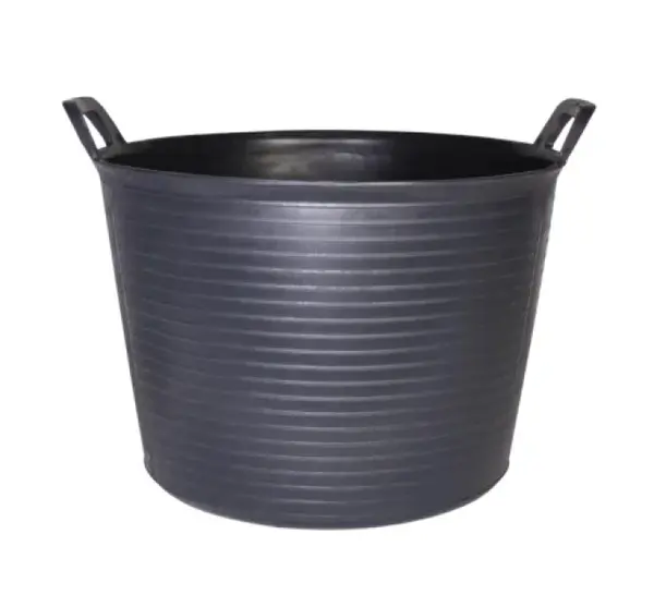 Galeata FLEXTUB din plastic neagra (40 L) - RUBI-88773