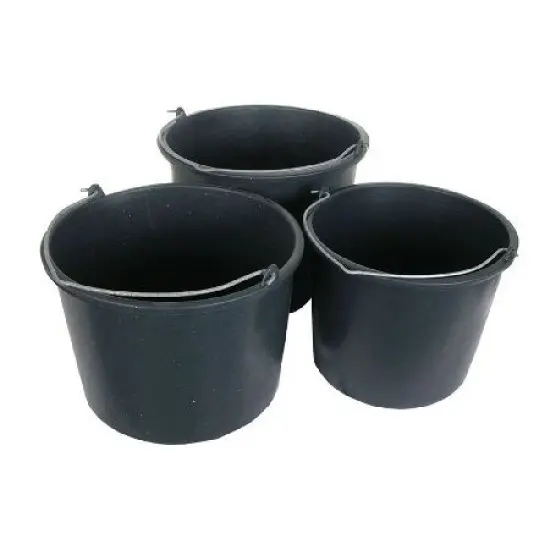 Galeata Plastic Neagra 16L