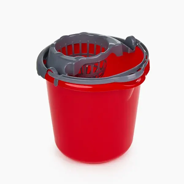 Galeata plastic rotunda cu storcator 10 l Galeata plastic rotunda cu storcator 10 l