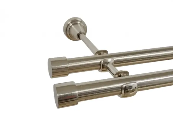 Galerie dubla fara inele capacel 19 mm inox