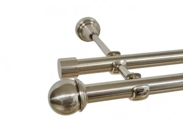 Galerie dubla fara inele todi max 19 mm inox