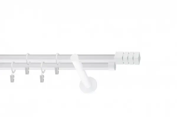Galerie dubla PICIOR UNIVERSAL NORDIC INOX dubla 19/19 - ALB