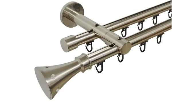 Galerie dubla PRINDERE PERETE suport universal TEAVA PROFIL -CARTER /19 -INOX