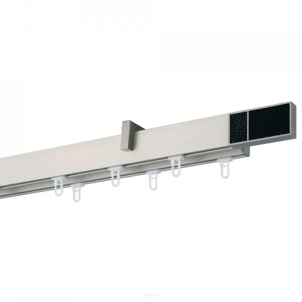 Galerie dubla SQUARE LINE PRINDERE TAVAN- SQUARE - BOSS NEGRU crom mat