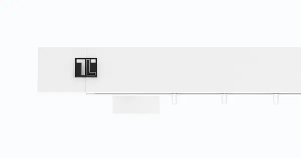 Galerie dubla TOP LINE LOGO prindere perete - ALB