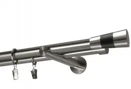 Galerie dubla VALEO INOX PICIOR UNIVERSAL ,prindere perete 19/19 INOX