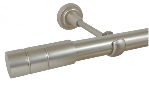 Galerie fara inele CYLINDRU/25 - crom mat