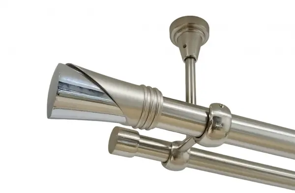 Galerie fara inele duncan tavan 25/19 mm inox
