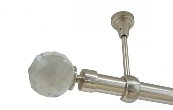 Galerie fara inele tavan kula crystal 25 mm inox