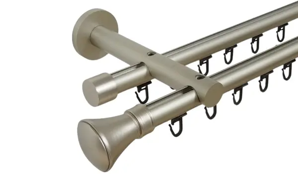 Galerie metal dubla PICIOR UNIVERSAL TEAVA PROFIL - PRINCE19/19 - CROM MAT