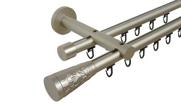 Galerie metal dubla PICIOR UNIVERSAL TEAVA PROFIL - SEVILLA19/19 - CROM MAT