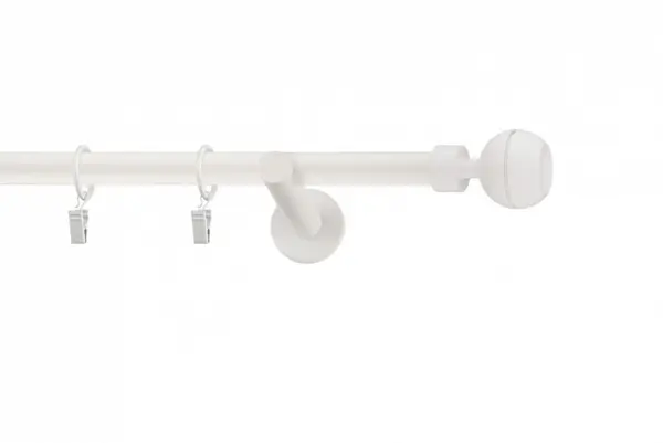 Galerie SIMPLA PRINDERE PERETE PICIOR UNIVERSAL 19 mm OPTIC ALB
