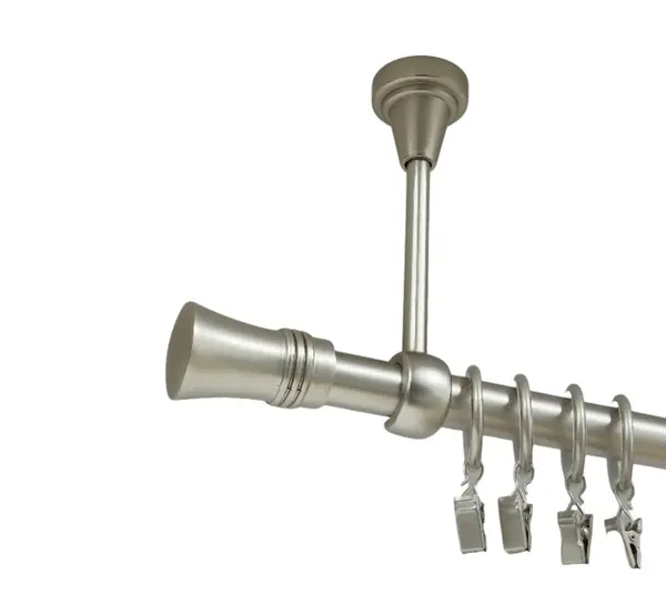 Galerie simpla prindere tavan capri 19 mm crom mat