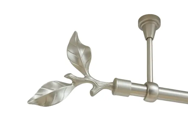 Galerie simpla prindere tavan fara inele galaz 19 mm crom mat