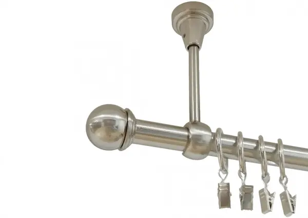Galerie simpla prindere tavan todi max 19 mm inox