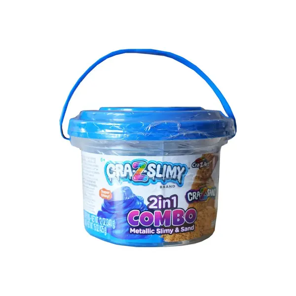 Galetusa cu slime si nisip kinetic CrazArt