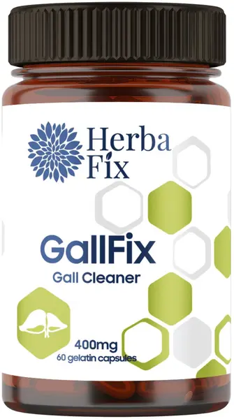 GallFix, 400 mg, 60 capsule de gelatină, HerbaFix