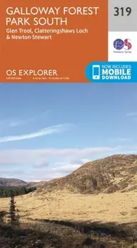 Galloway Forest Park South. September 2015 ed, Sheet Map/Ordnance Survey
