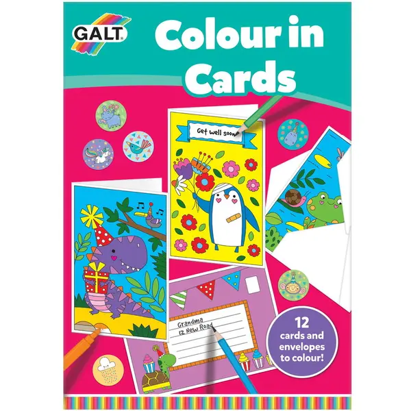 Galt Carticica de colorat cu felicitari