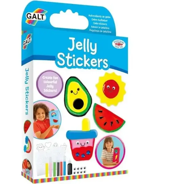 Galt Set creativ - Abtibilduri gelatinoase