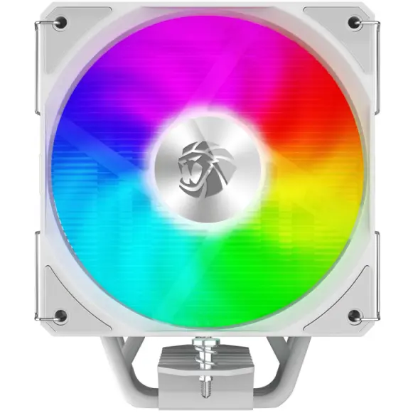 Gamemax Cooler CPU cu aer Gamemax, SIGMA520 DIGITAL WH, RGB, Alb