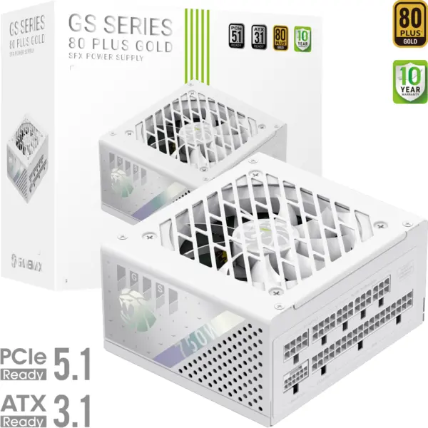 Gamemax Gamemax | PSU | GS 750G WH | 750W | SFX | Full Modular| White