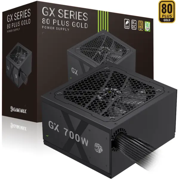 Gamemax Gamemax | PSU | GX 700G | 700W | Gold | Non-Modular