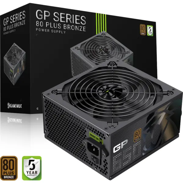 Gamemax Sursa alimentare Gamemax, 650W, 80+ Bronze, Non-Modular
