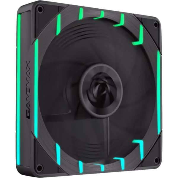 Gamemax Ventilator carcasa Gamemax TORNADO T14 ARGB-R, 140mm, ARGB, PWM, Reverse Blade