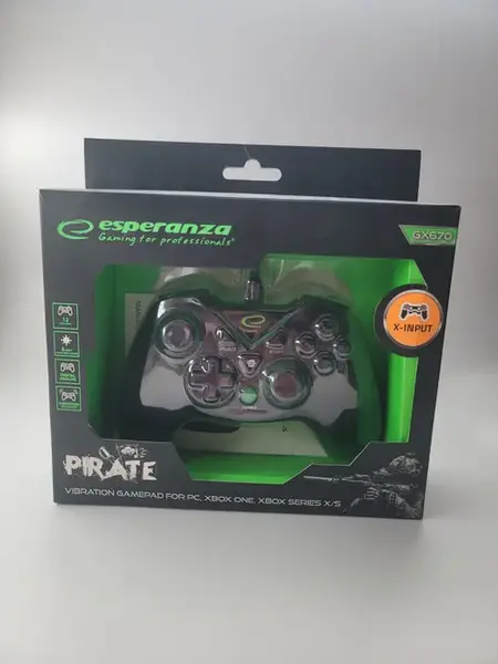 Gamepad Esperanza EGG114K, Wired, USB 2.0 (Negru)
