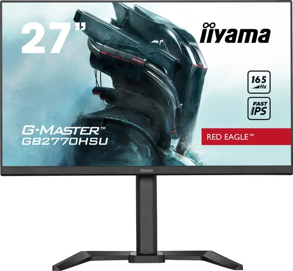 Gaming monitor IIYAMA - G-Master GB2770HSU-B5, 27'', 165Hz, 0.8ms, IPS, FreeSync