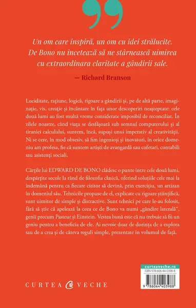 Gandirea laterala | Edward De Bono