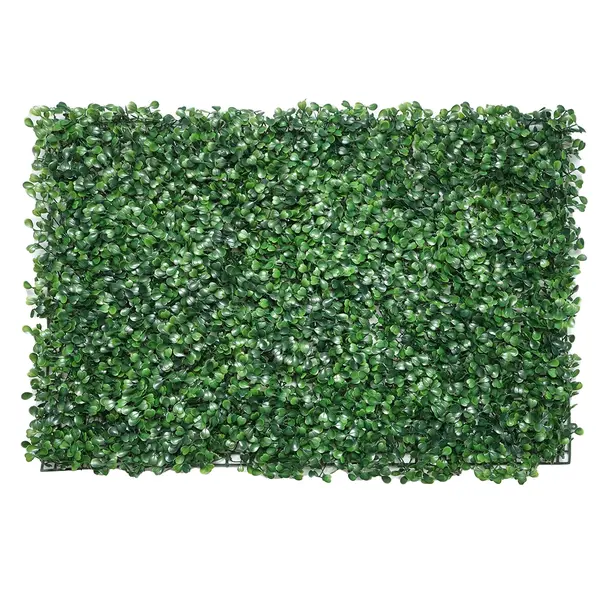 Gard viu artificial cu frunze dese mici verzi 400x600mm
