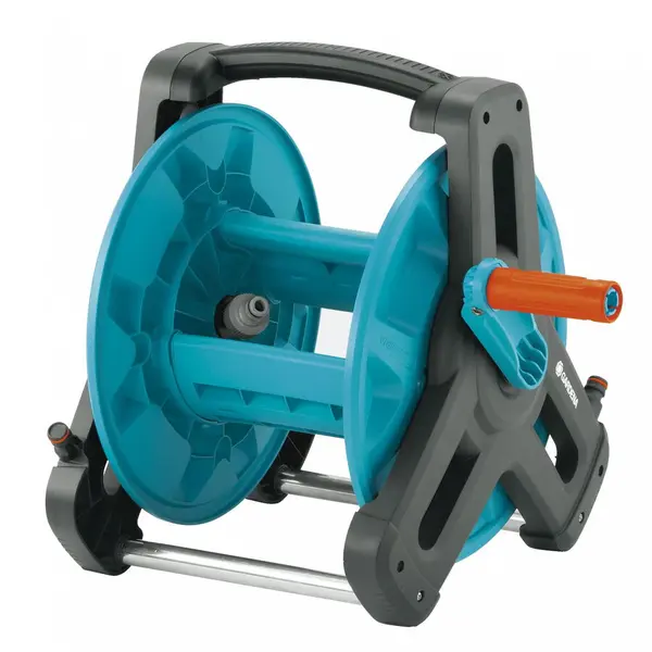 GARDENA Suport derulator pentru furtun Gardena Classic 50, 50 m, Albastru-Gri