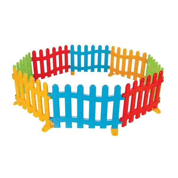 Gardulet loc de joaca pentru copii Pilsan Handy Fence cu 8 elemente, utilizare interiorexterior